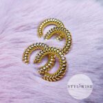 Spiral Hoop Earrings by Styliwish